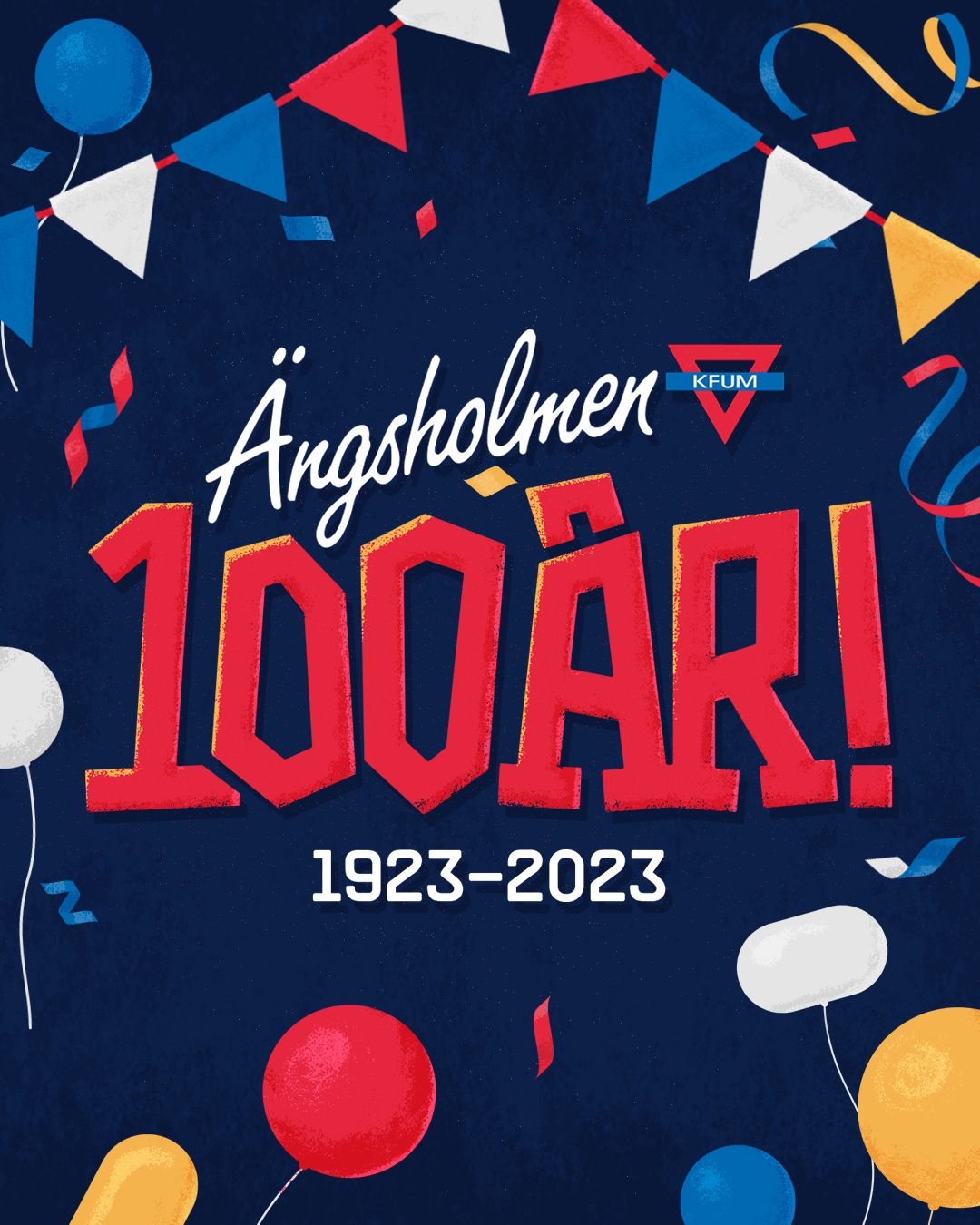 KFUM Ängsholmen 100 år! 1923-2023